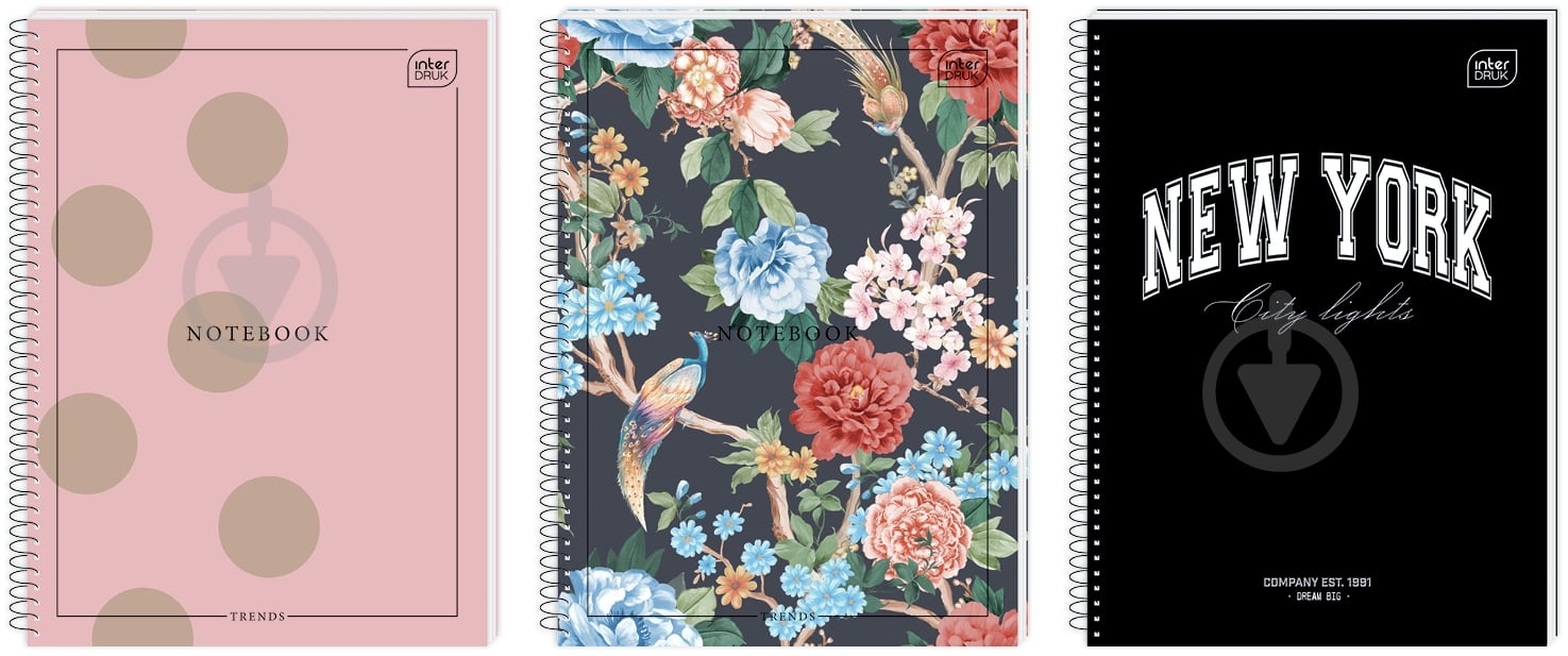 Блокнот InterDRUK А4 80 клетка - фото 1