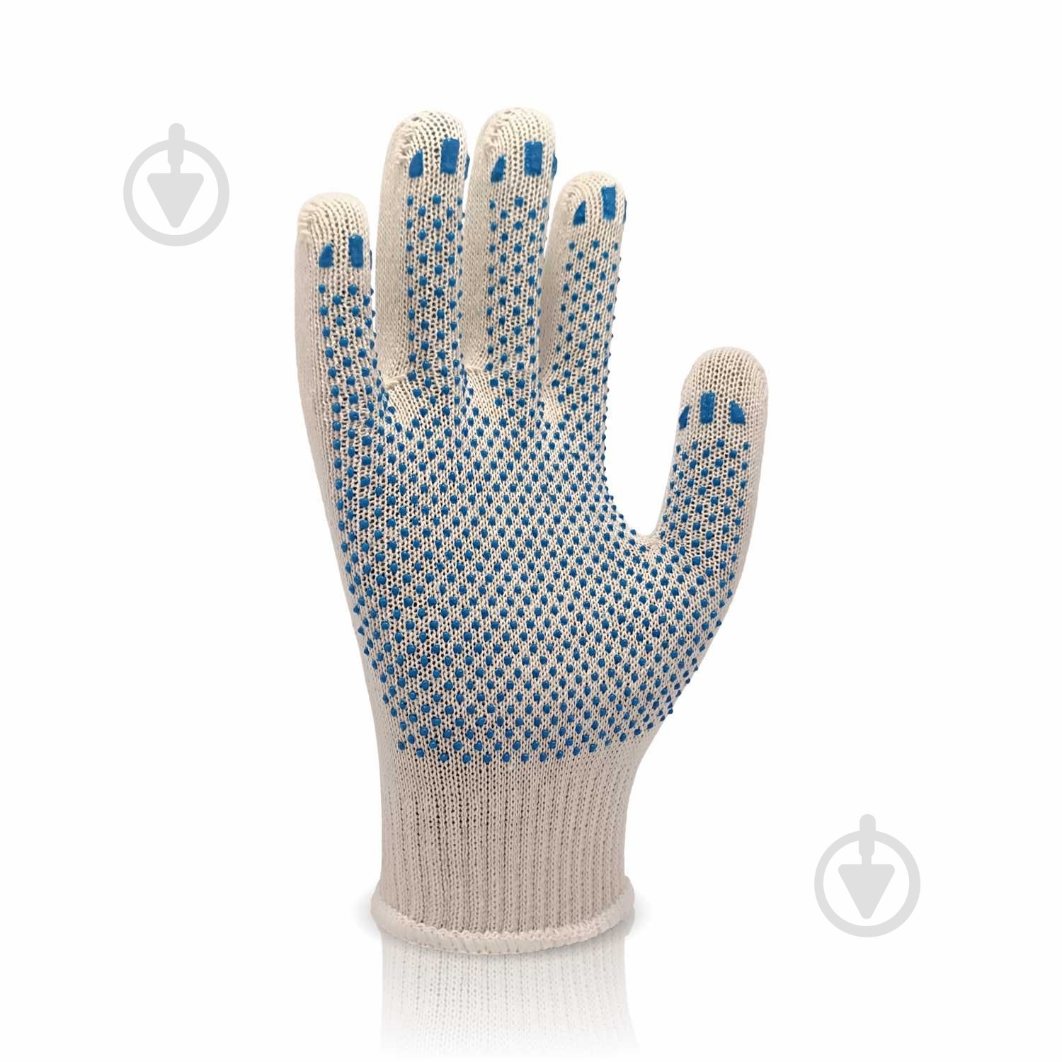 Перчатки Trident STANDART трикотажные с покрытием ПВХ точка XL (10) V8310 - фото 1