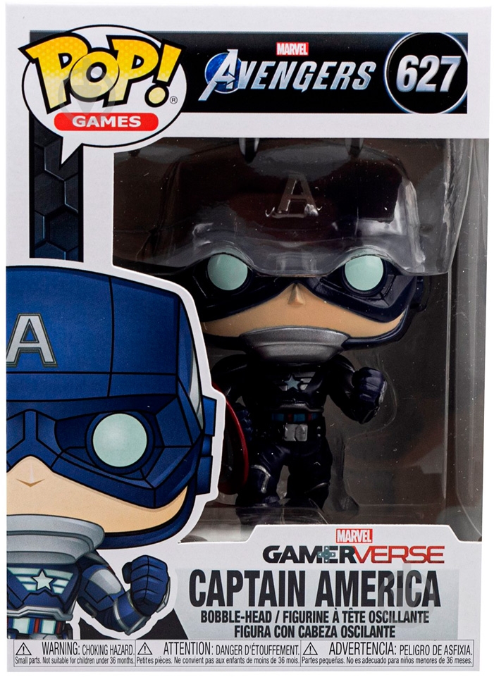 Фигурка Funko POP! Bobble Marvel - Captain America (FUN2549476) - фото 5