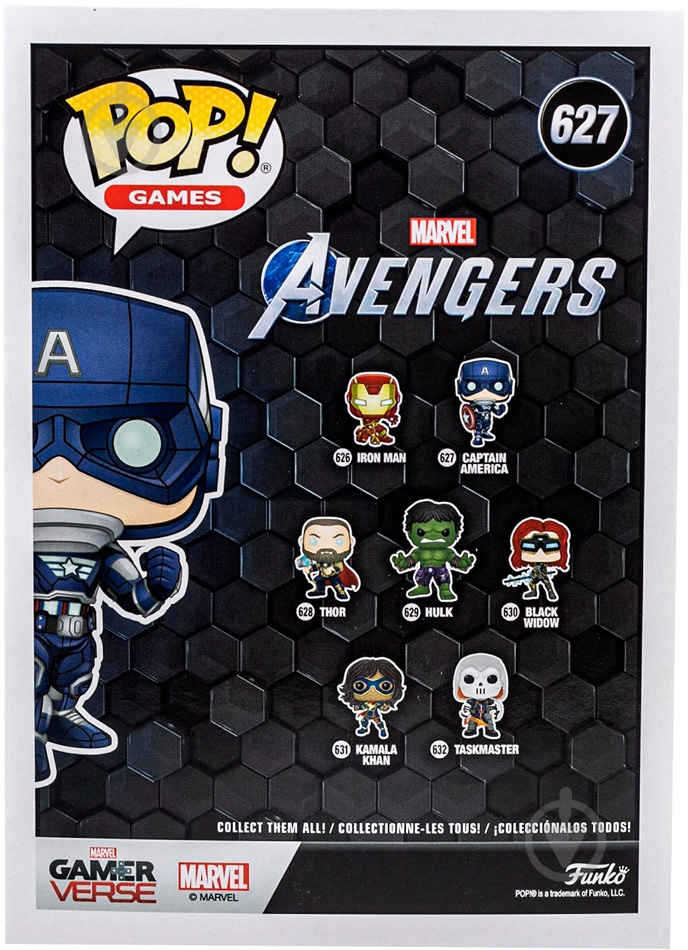 Фигурка Funko POP! Bobble Marvel - Captain America (FUN2549476) - фото 6