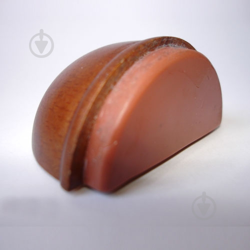 Отбойник дверной самоклеющейся махагон - фото 1