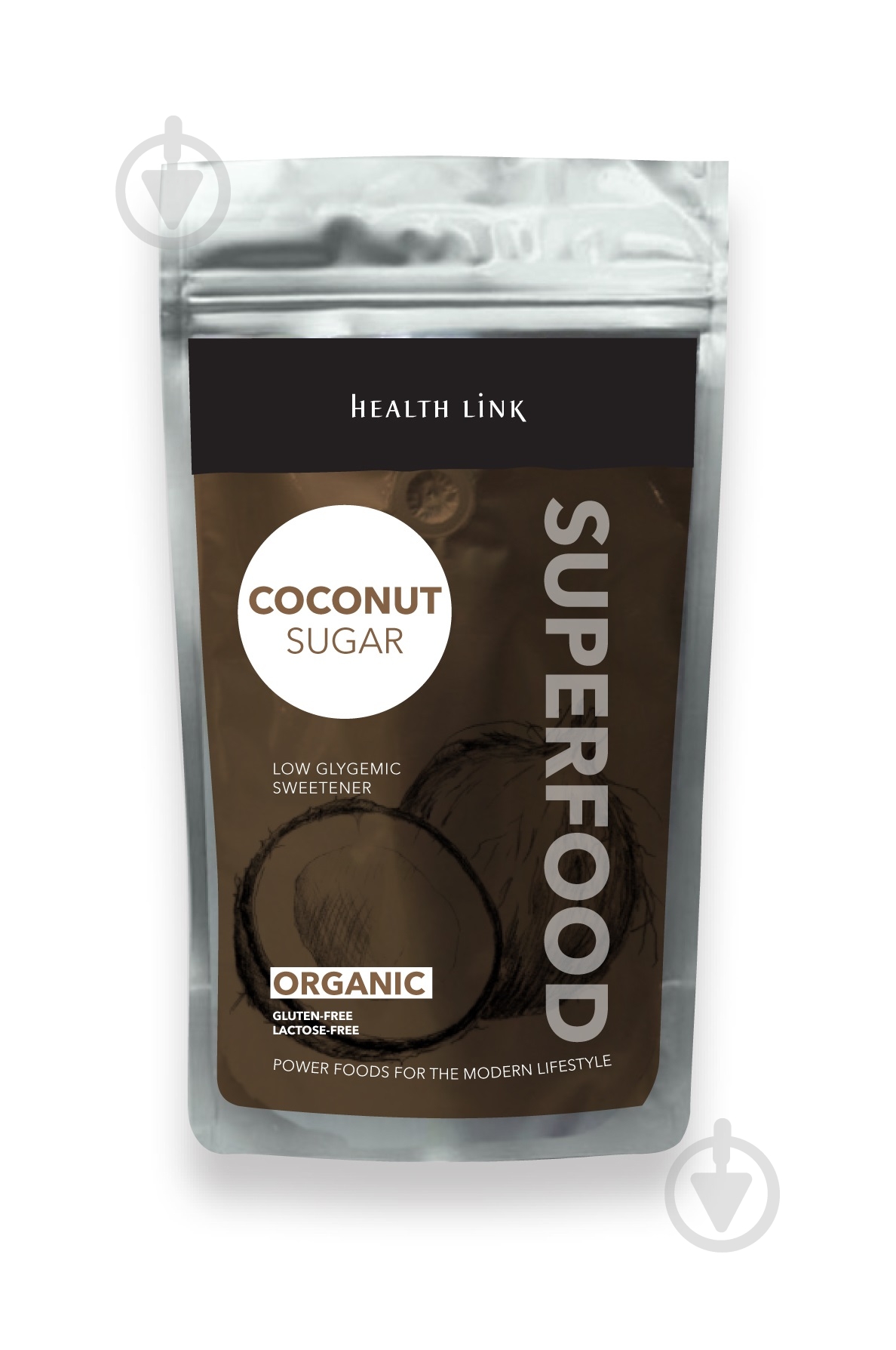 Сахар Health Link кокосовый органический 250 г (8594046602011) 250 кг 250 г - фото 2