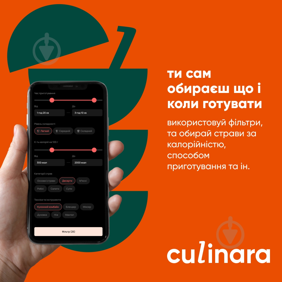 Електронний ключ Culinara "Страви та коктейлі" 1 місяць - фото 4
