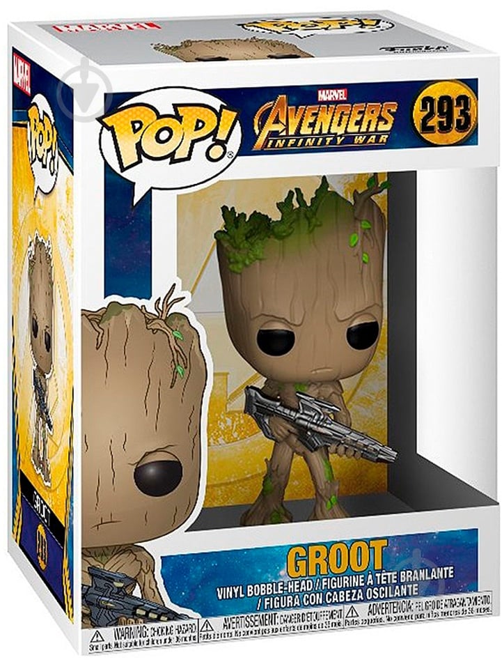 Фигурка Funko POP! Bobble Marvel - Groot (FUN791) - фото 5