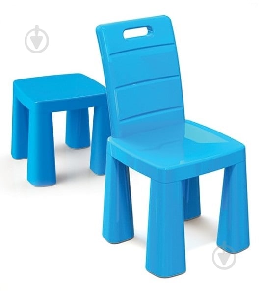 Стул детский Doloni Toys синий 04690/1 - фото 1 Стул детский Doloni Toys синий 04690/1 - фото 1