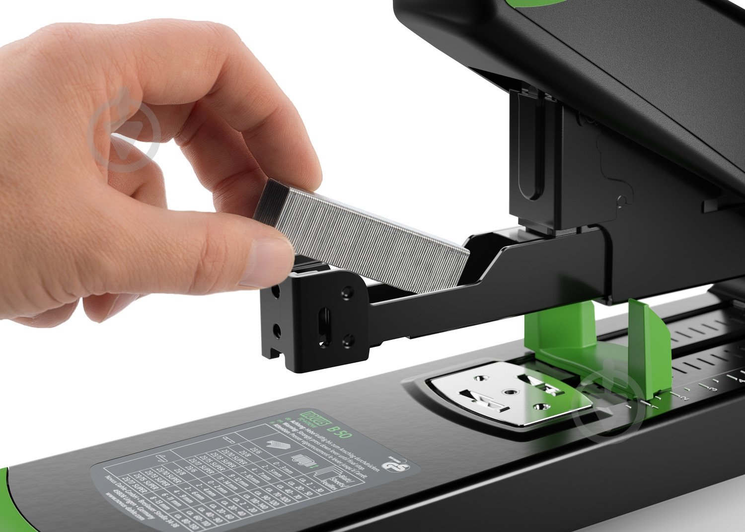 Степлер В50 черный Novus - фото 3