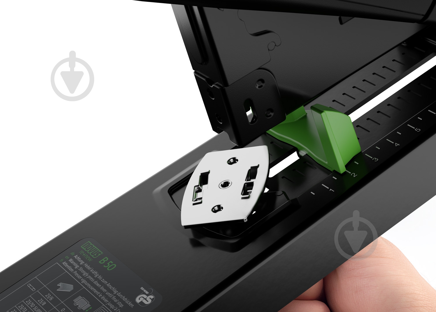 Степлер В50 черный Novus - фото 4