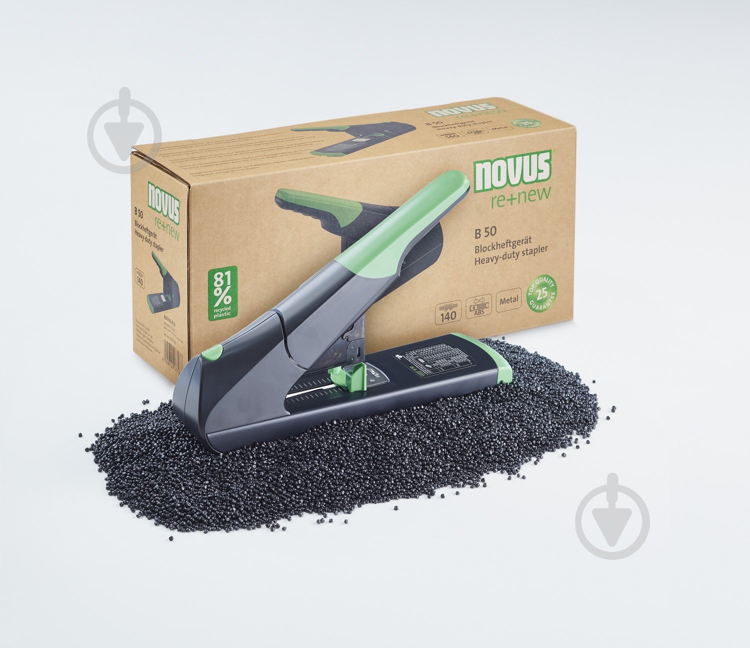 Степлер В50 черный Novus - фото 7