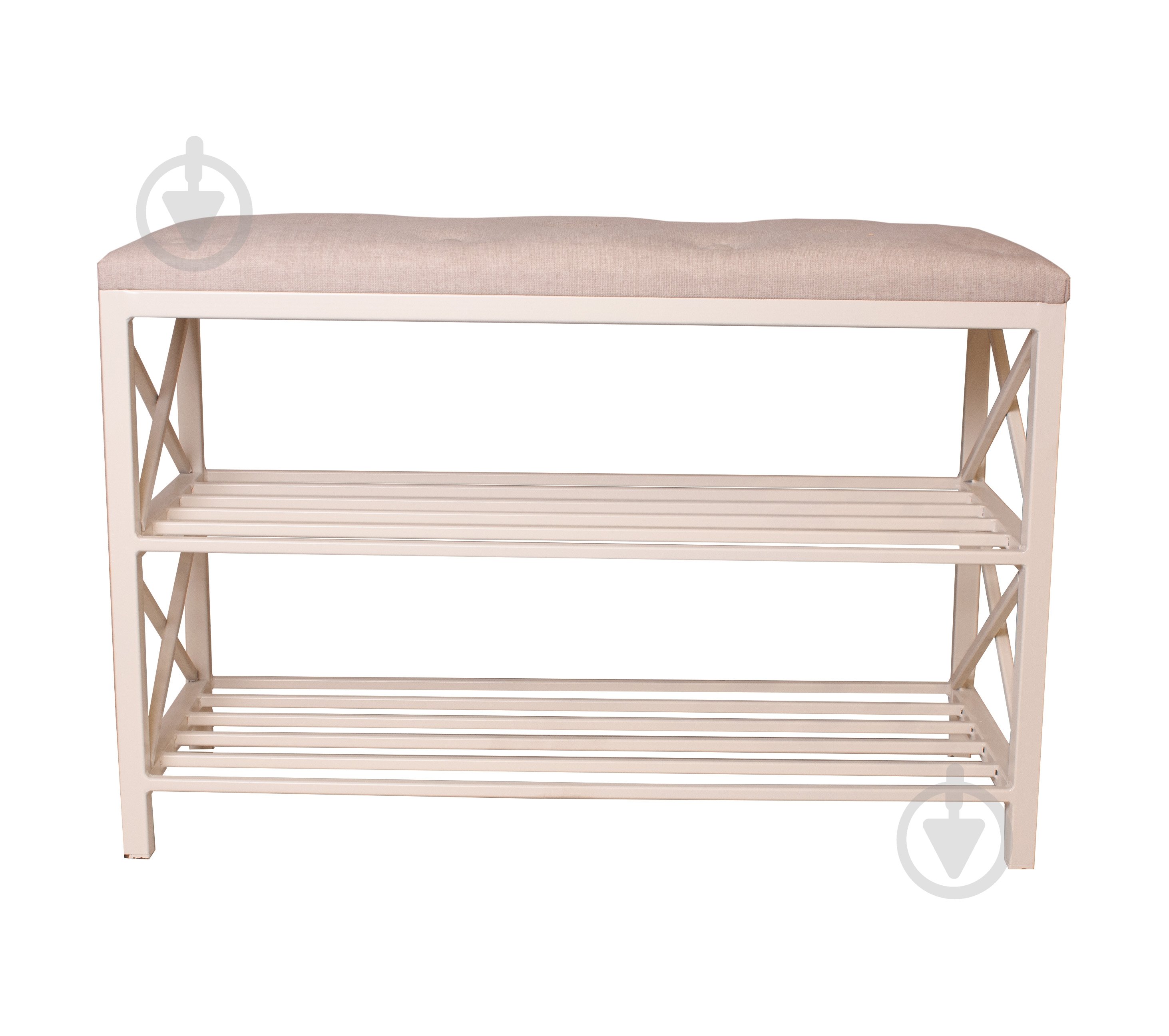 УЦІНКА! Банкетка Метал Арт 450х700х300 мм молочний (28269/б) (УЦ №2545) - фото 1 УЦІНКА! Банкетка Метал Арт 450х700х300 мм молочний (28269/б) (УЦ №2545) - фото 1