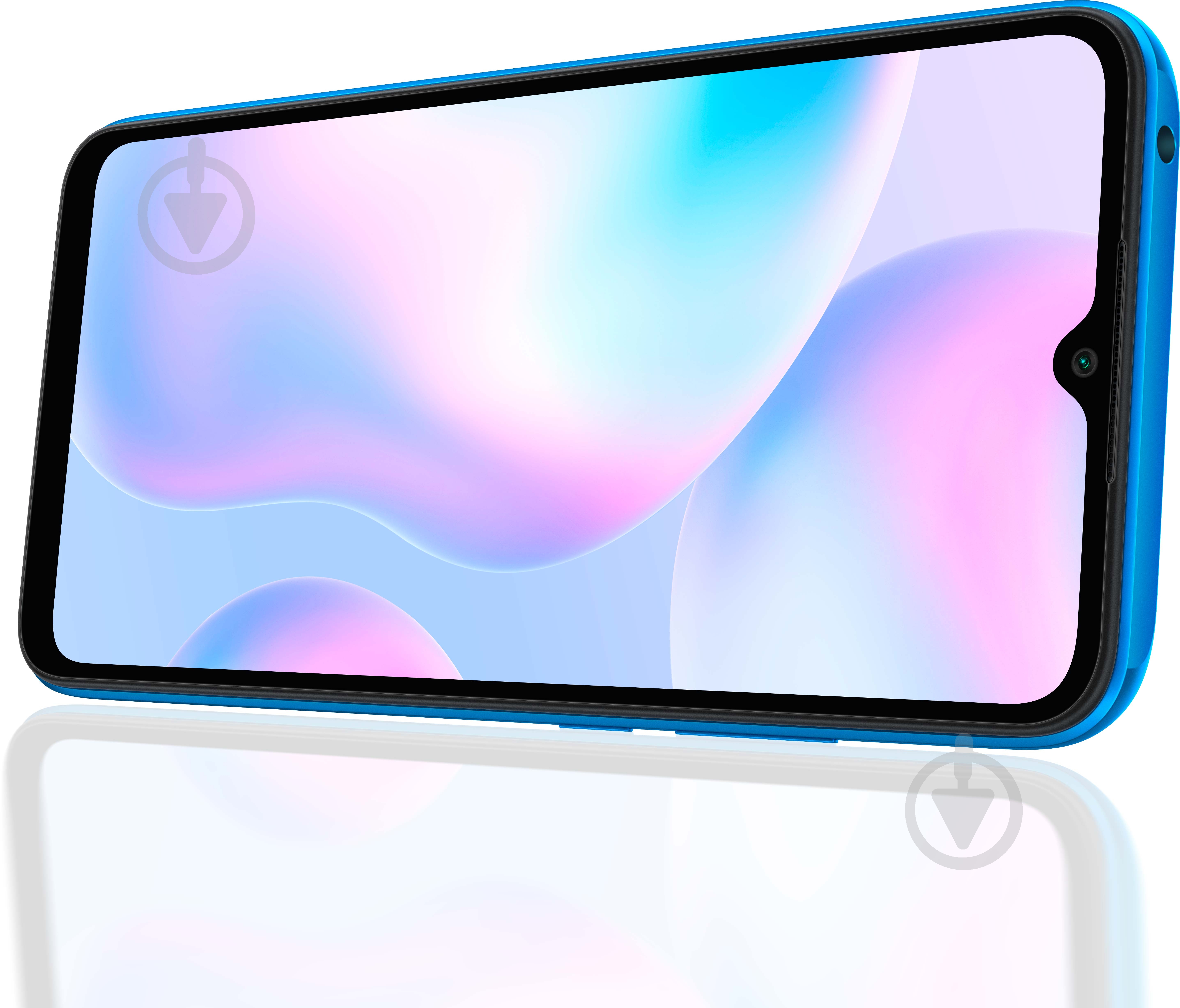 Смартфон Xiaomi Redmi 9A 2/32GB sky blue (660920) - фото 4