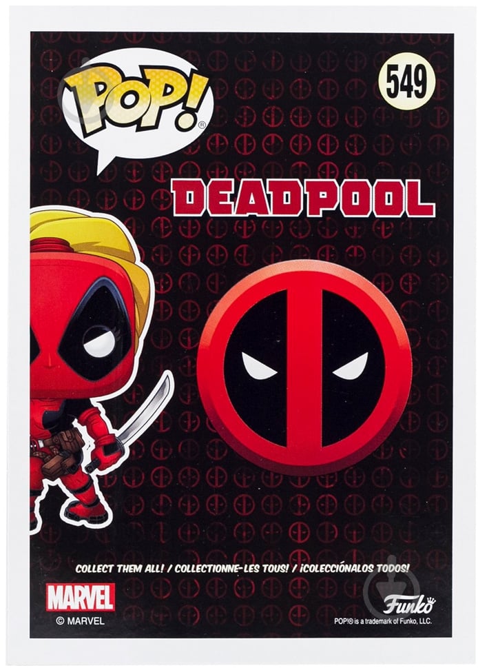 Фигурка Funko POP! Bobble Marvel - Lady Deadpool (FUN2549150) - фото 6 Фигурка Funko POP! Bobble Marvel - Lady Deadpool (FUN2549150) - фото 6