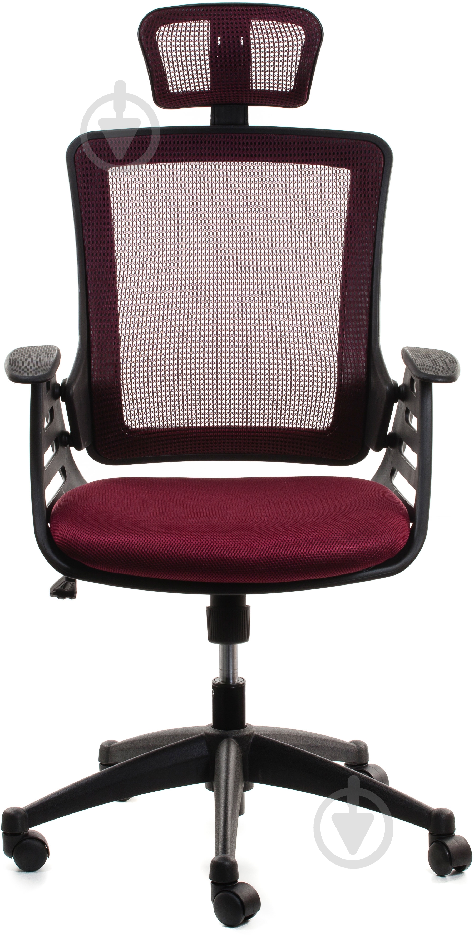 Кресло Office4You Merano headrest 27713 бордовый - фото 2 Кресло Office4You Merano headrest 27713 бордовый - фото 2