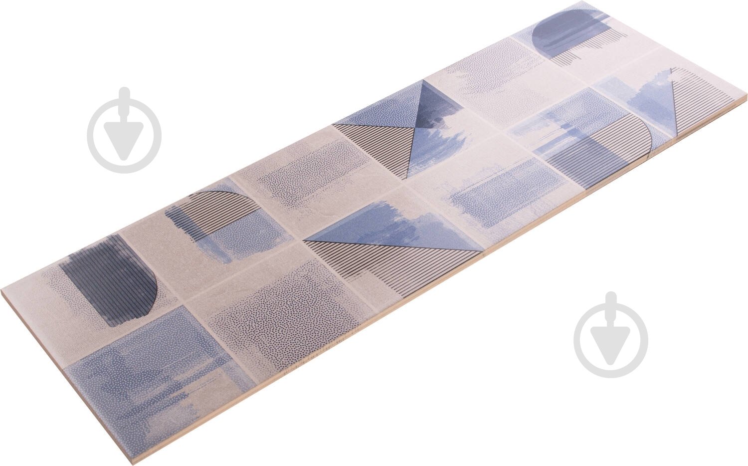 Плитка Allore Group Tokio MATRIX light grey W\DEC M NR Mat 20x60 см - фото 2