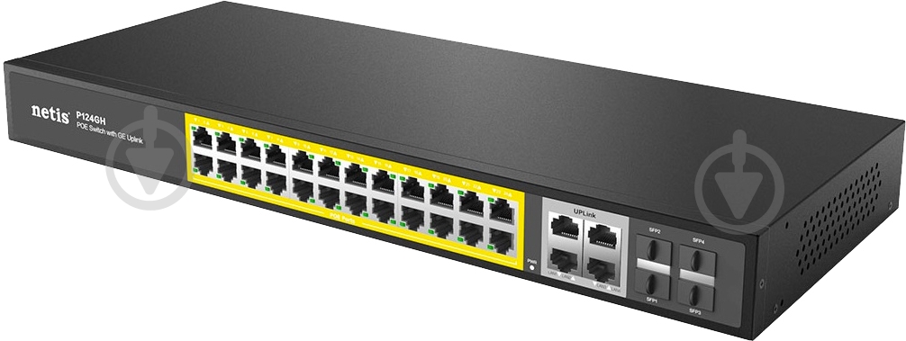 Коммутатор Netis Ethernet P124GH - фото 1
