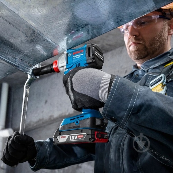 Гайковерт акумуляторний Bosch Professional GDX 18V-285 285 Нм 06019N2102 - фото 6 Гайковерт акумуляторний Bosch Professional GDX 18V-285 285 Нм 06019N2102 - фото 6