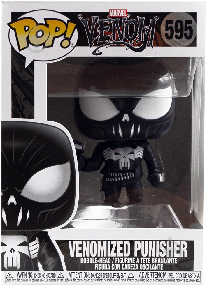 Фигурка Funko POP! Bobble Marvel - Venom Punisher (FUN2549314) - фото 5