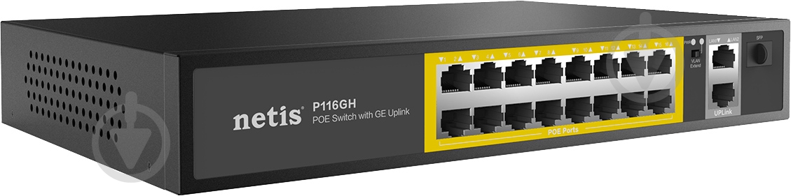 Коммутатор Netis P116GH - фото 2 Коммутатор Netis P116GH - фото 2