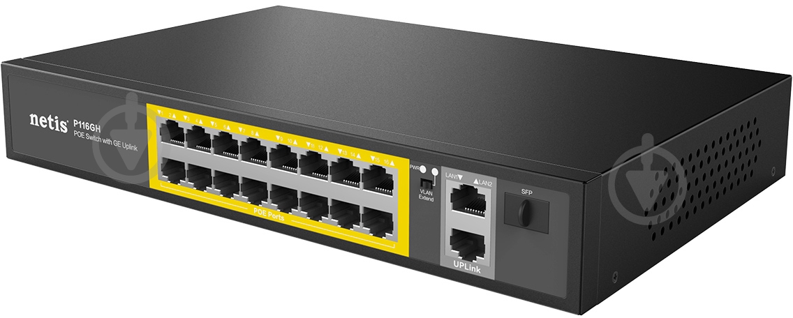 Коммутатор Netis P116GH - фото 3 Коммутатор Netis P116GH - фото 3