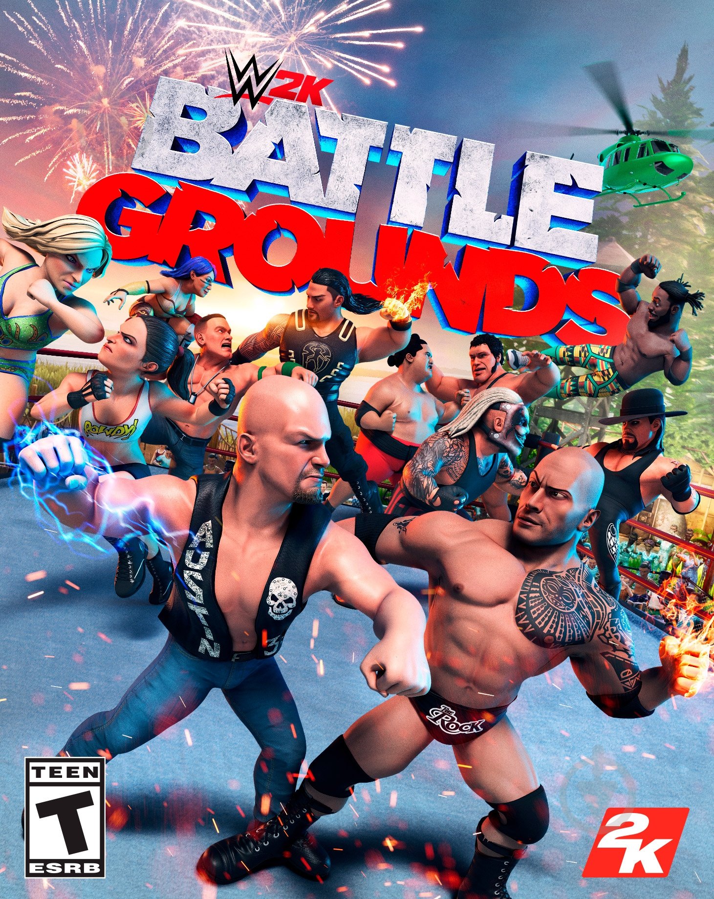 Игра Sony WWE BATTLEGROUNDS (PS4) - фото 2