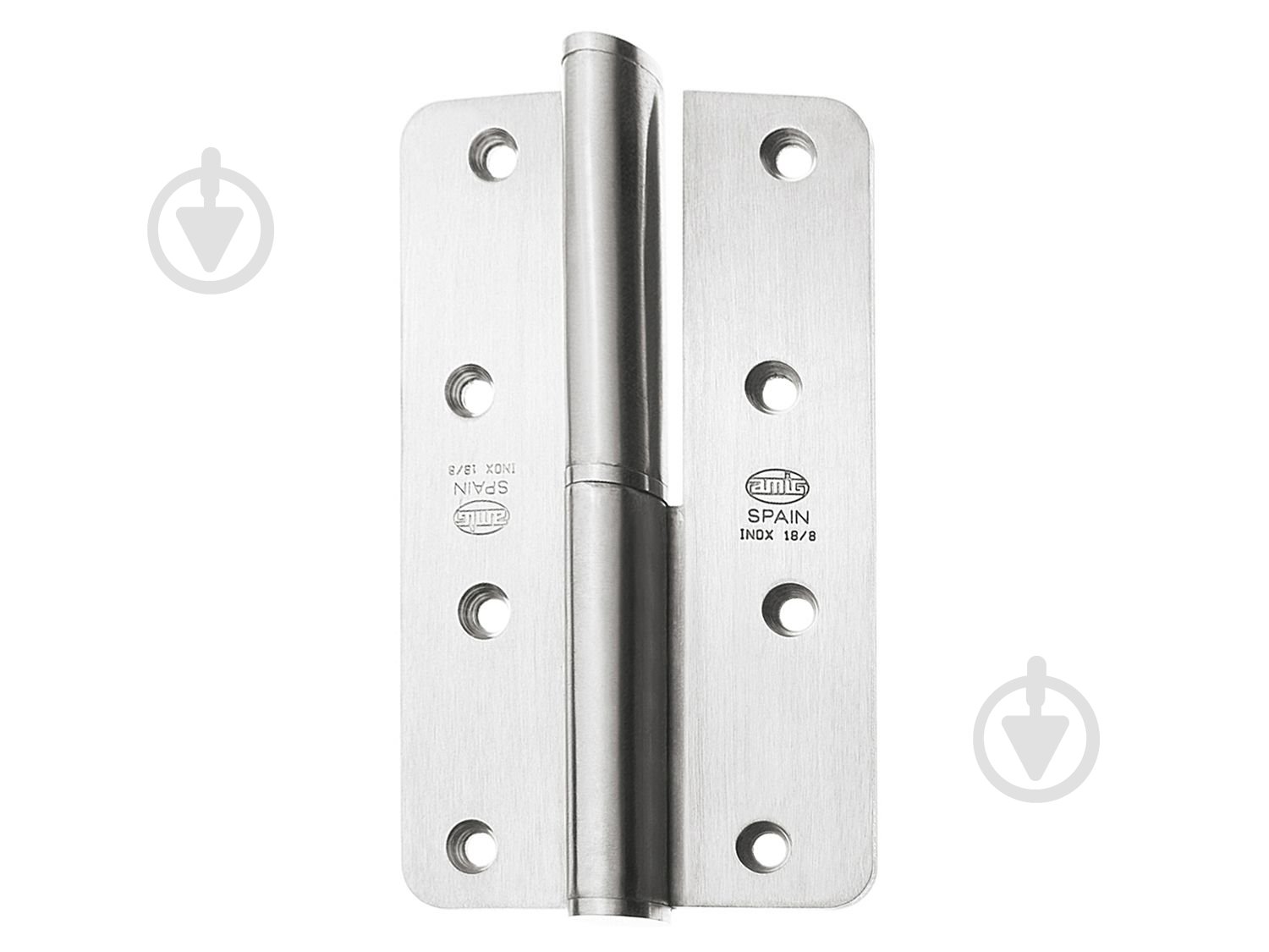 Петля Amig 429 съемна 140x80x3 мм нержавеющая сталь правая 1 шт. - фото 1