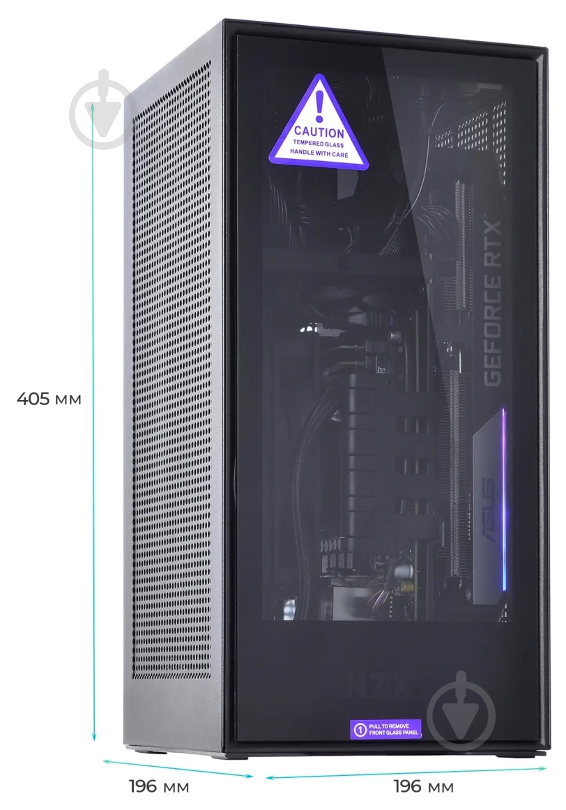Компьютер Artline Overlord H1 (H1v95) black - фото 12