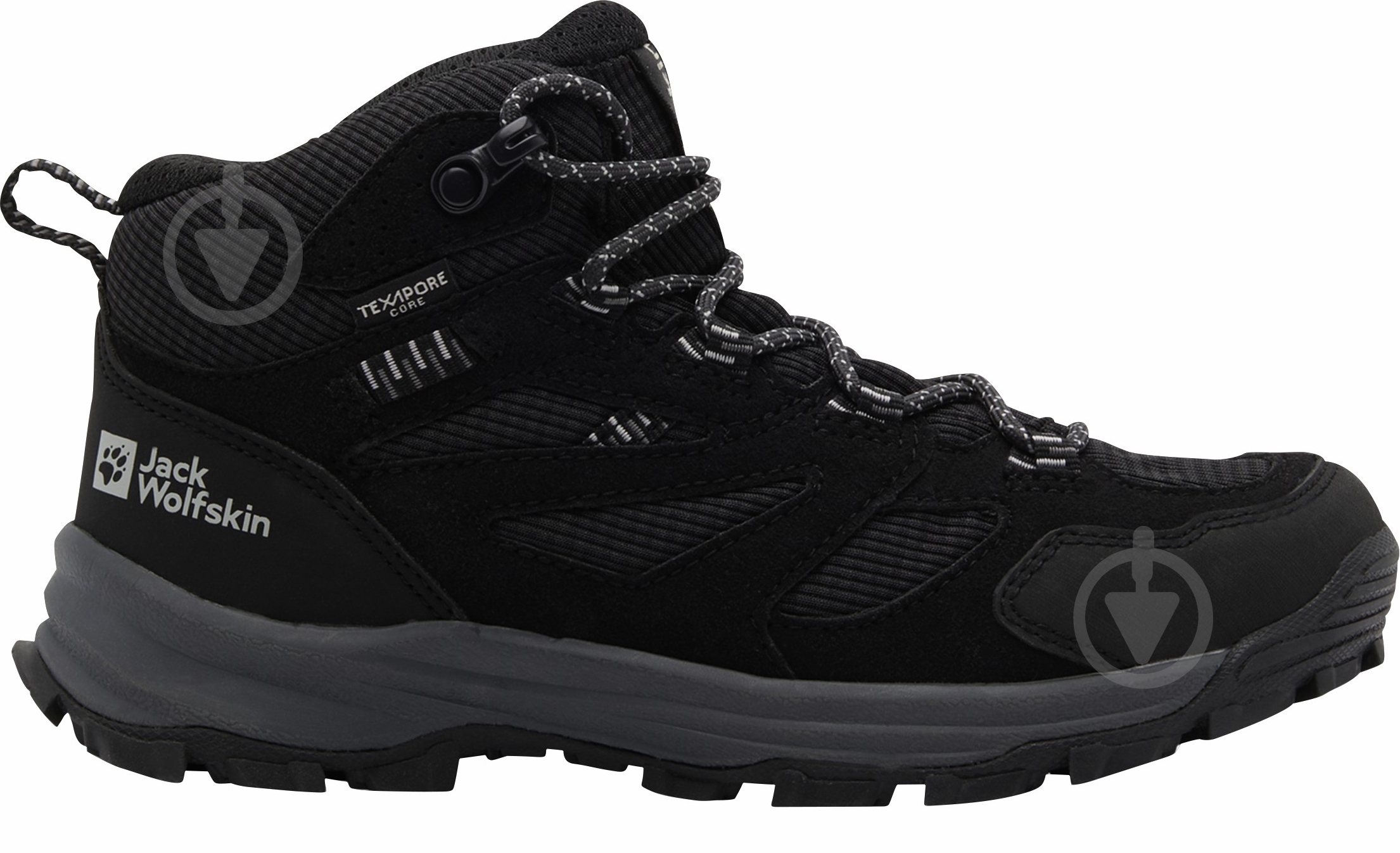 Ботинки Jack Wolfskin VOJO TOUR TEXAPORE MID K A64104_6350 р.38 серый - фото 1