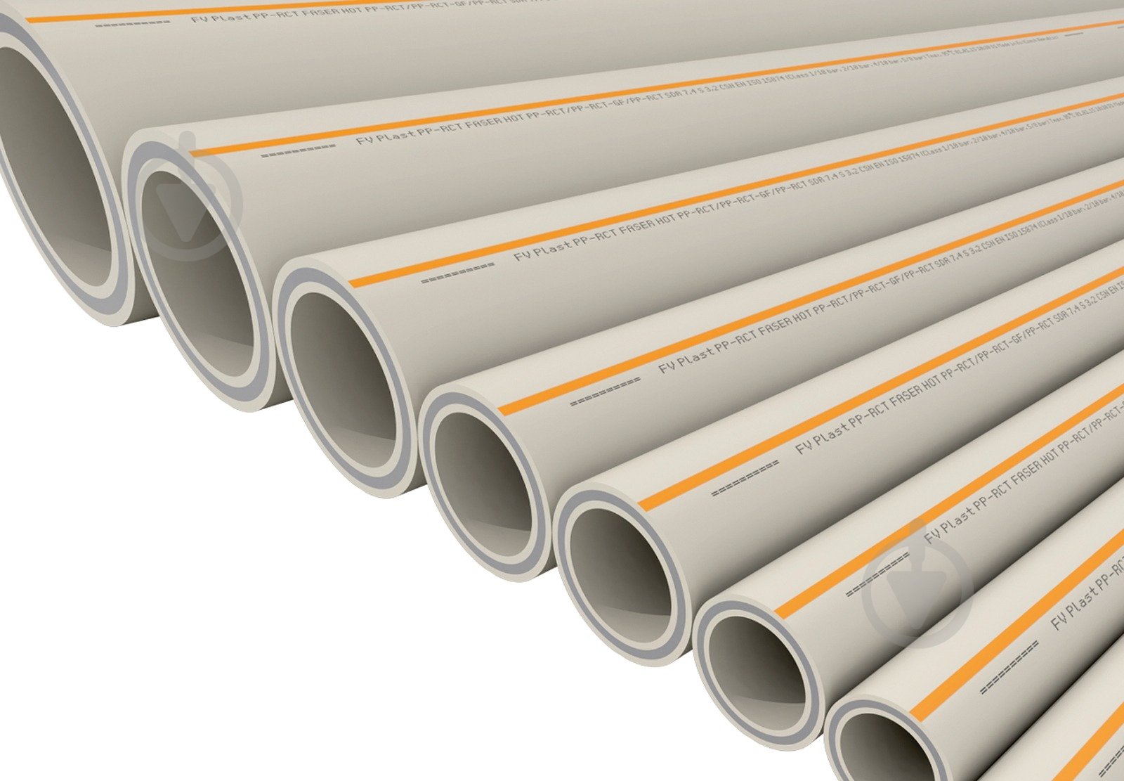 Труба армована AlcaPipe PPRCT grn FASER HOT S3,2 SDR7,4 20x2,8 4 м - фото 1 Труба армована AlcaPipe PPRCT grn FASER HOT S3,2 SDR7,4 20x2,8 4 м - фото 1