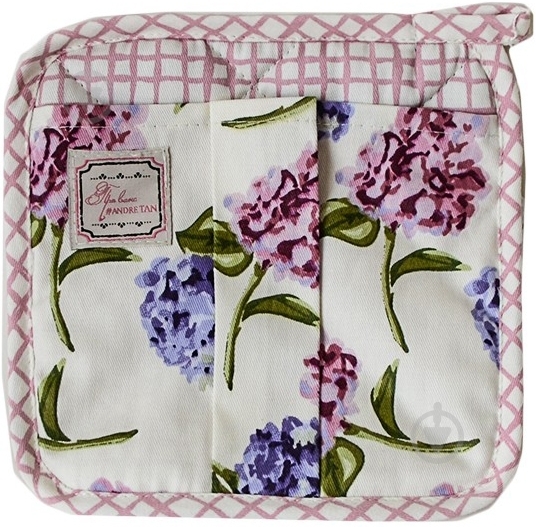 Прихватка Розовая клетка 200x200 см розовый Прованс - фото 1