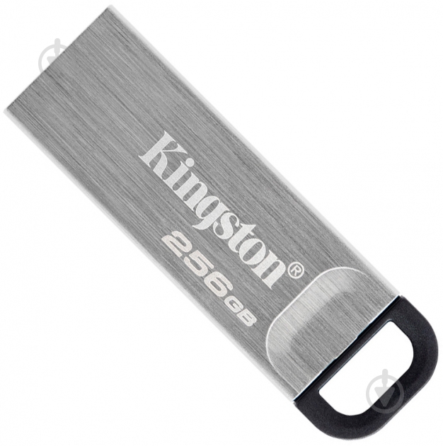 Флеш-пам'ять USB Kingston DataTraveler Kyson 256 ГБ USB 3.2 silver (DTKN/256GB) - фото 1