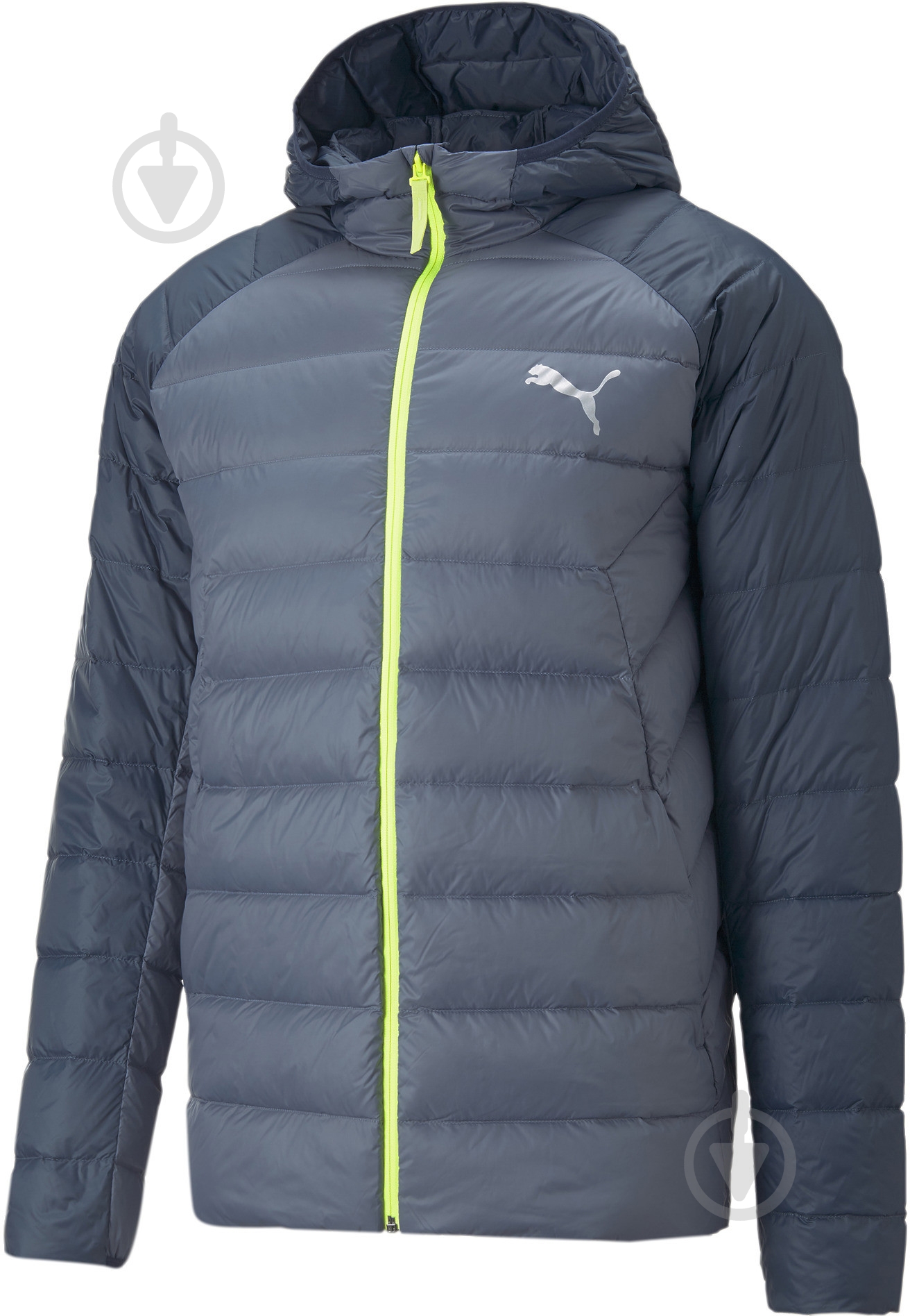 Пуховик Puma PACKLITE HOODED DOWN JACKET 84935518 р.M синий - фото 1
