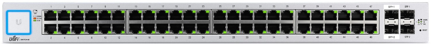 Коммутатор Ubiquiti Ethernet USW-48-POE - фото 6