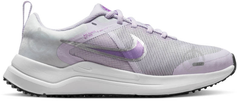 Кросівки для дівчаток Nike DOWNSHIFTER 12 DM4194-500 р.36 сіро-рожеві - фото 1 Кросівки для дівчаток Nike DOWNSHIFTER 12 DM4194-500 р.36 сіро-рожеві - фото 1