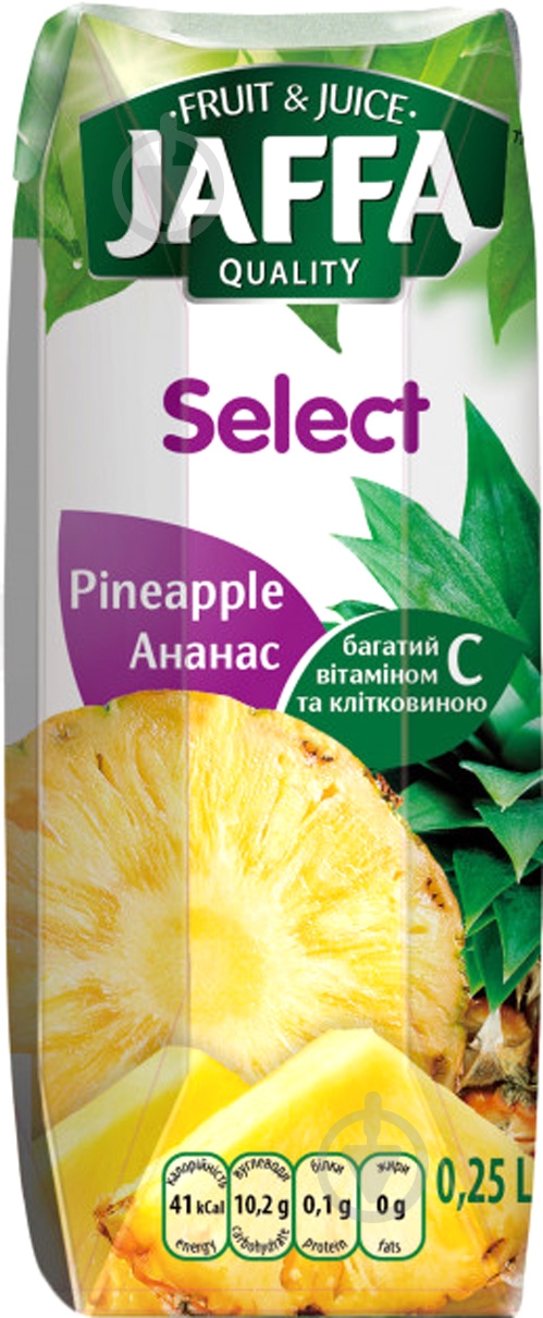 Нектар Jaffa Ананас пастеризированный 250 мл - фото 1