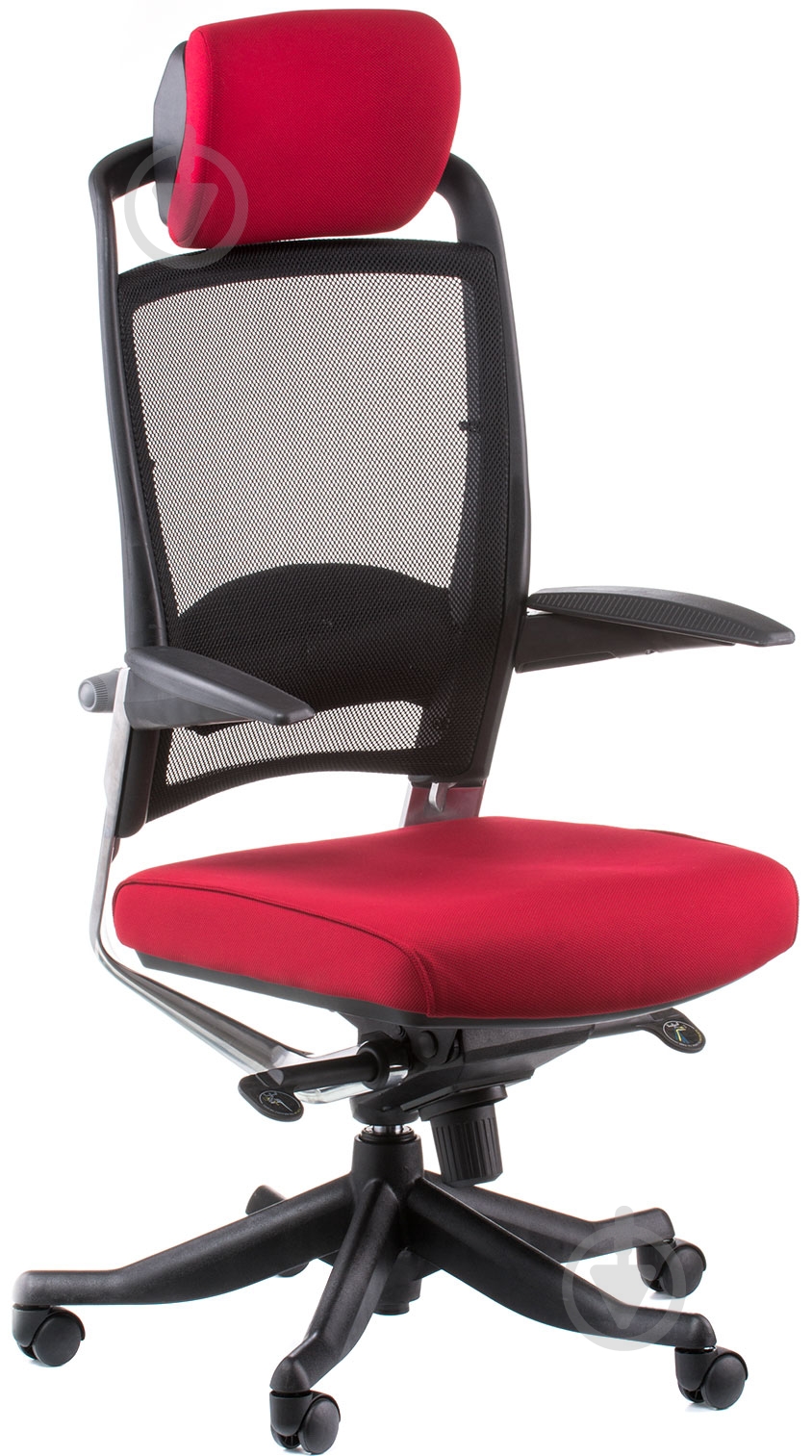 Кресло Special4You Fulkrum E0635 черно-красный - фото 1