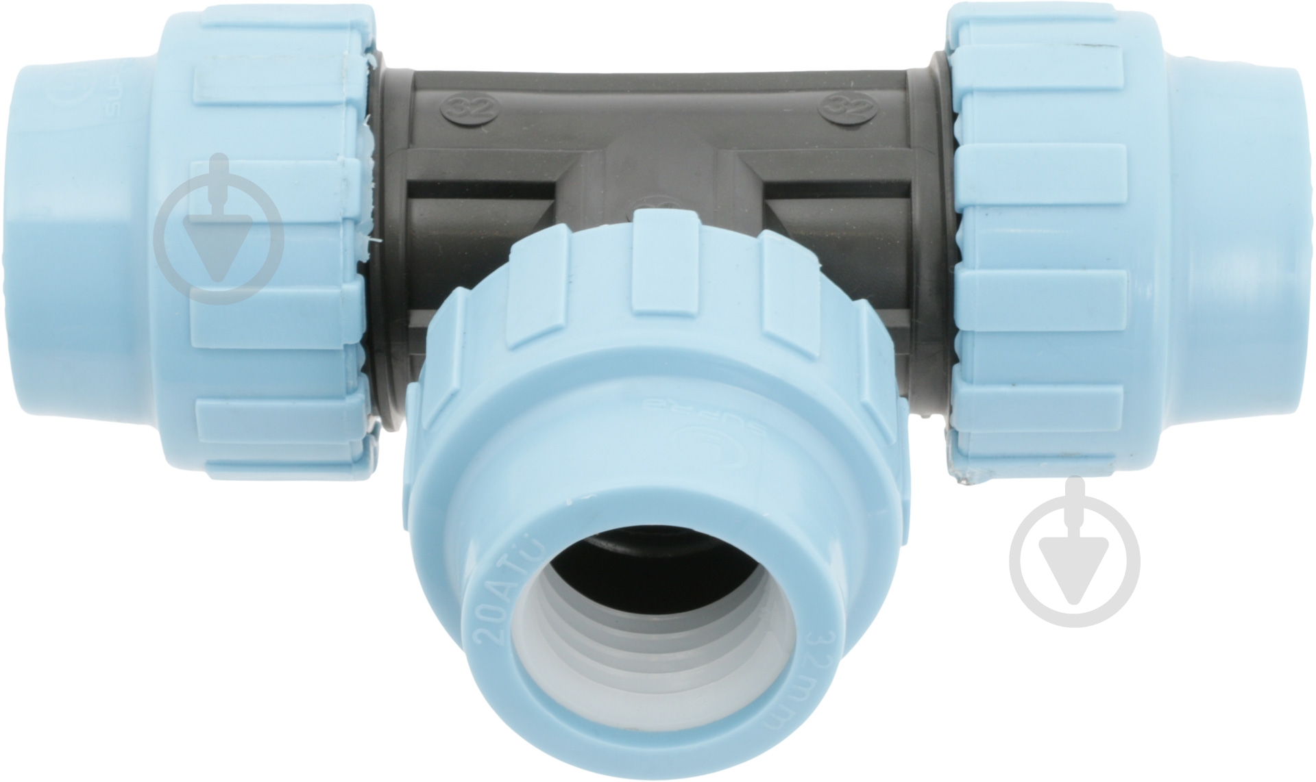 Тройник Supra 32x32x32 мм - фото 3