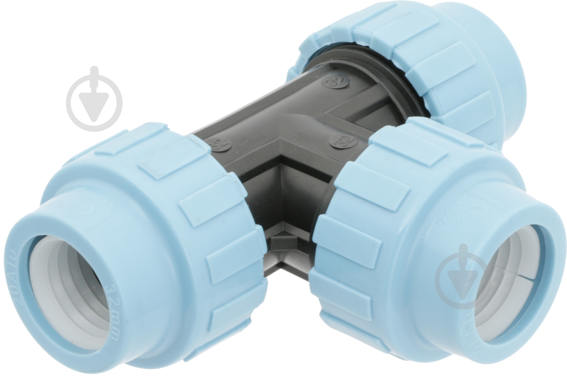 Тройник Supra 32x32x32 мм - фото 1