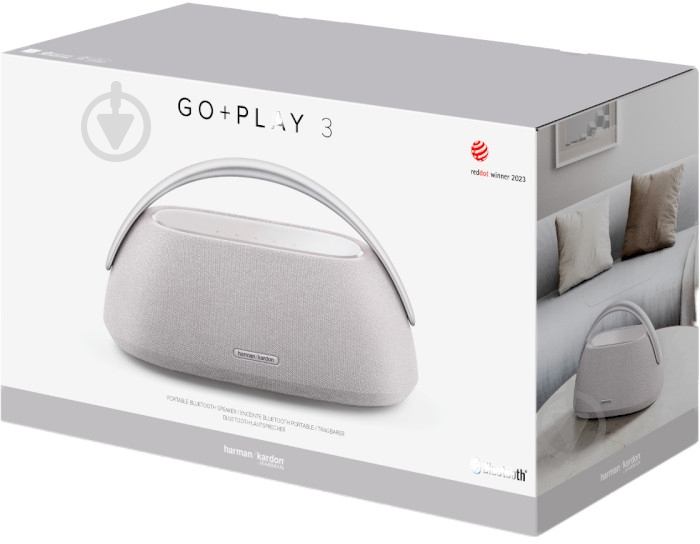 Акустична система Harman Kardon Kardon GO+ PLAY 3 2.0 grey (HKGOPLAY3GRYEP) - фото 10