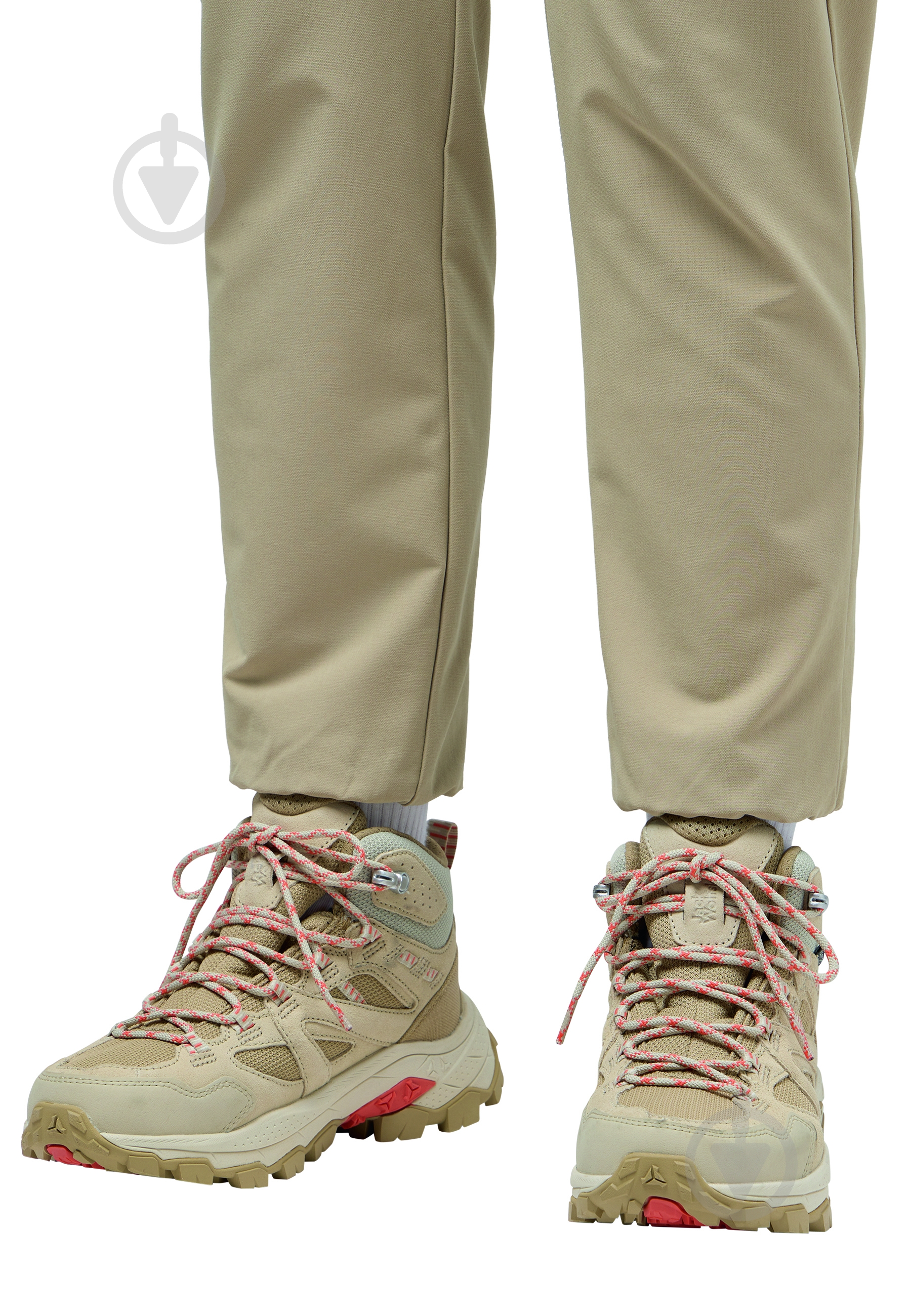 Ботинки Jack Wolfskin VOJO TOUR TEXAPORE MID W A62071_A0029 р.37,5 бежевый - фото 2 Ботинки Jack Wolfskin VOJO TOUR TEXAPORE MID W A62071_A0029 р.37,5 бежевый - фото 2