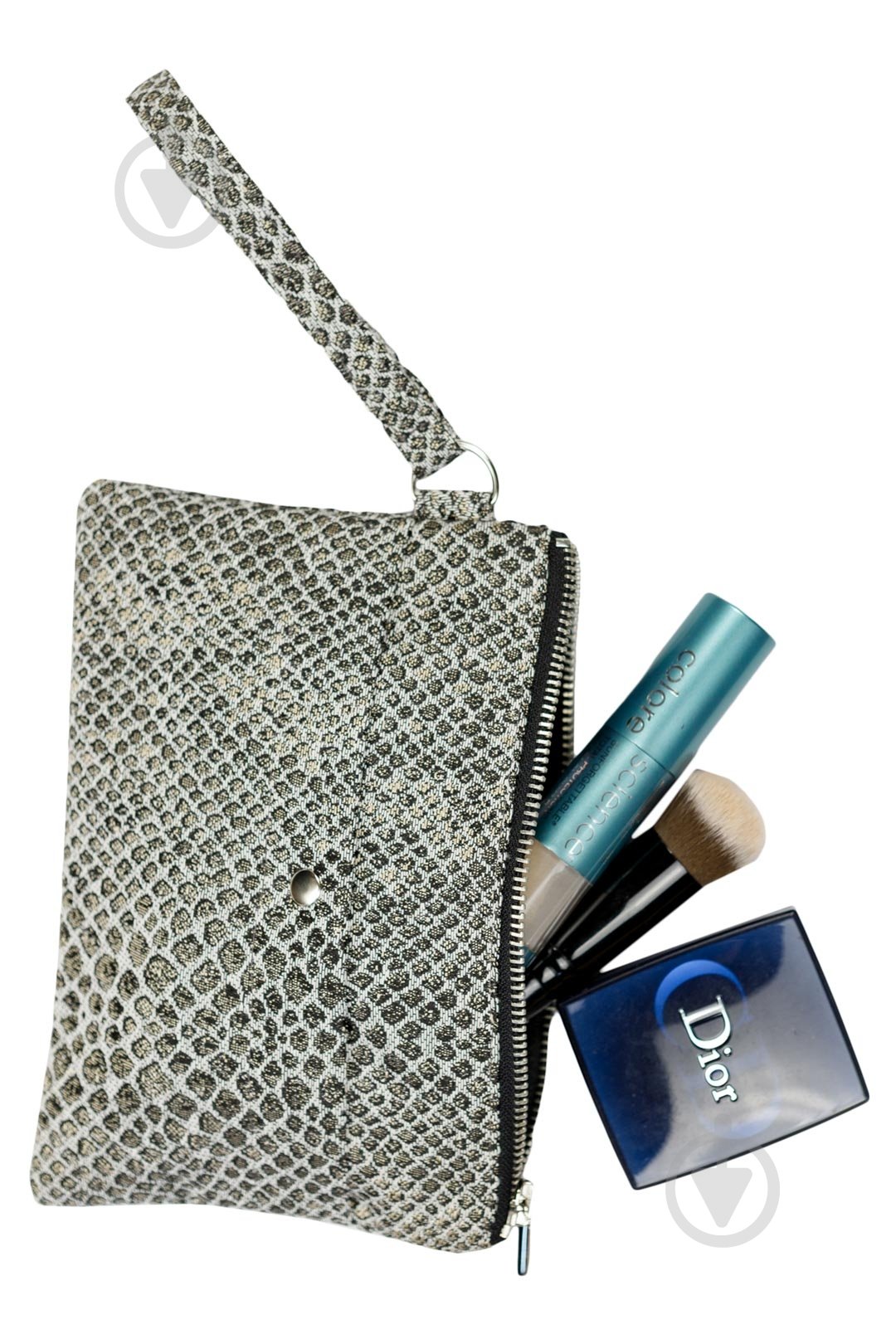 Косметичка ART KNIT PYTHON серая - фото 1 Косметичка ART KNIT PYTHON серая - фото 1