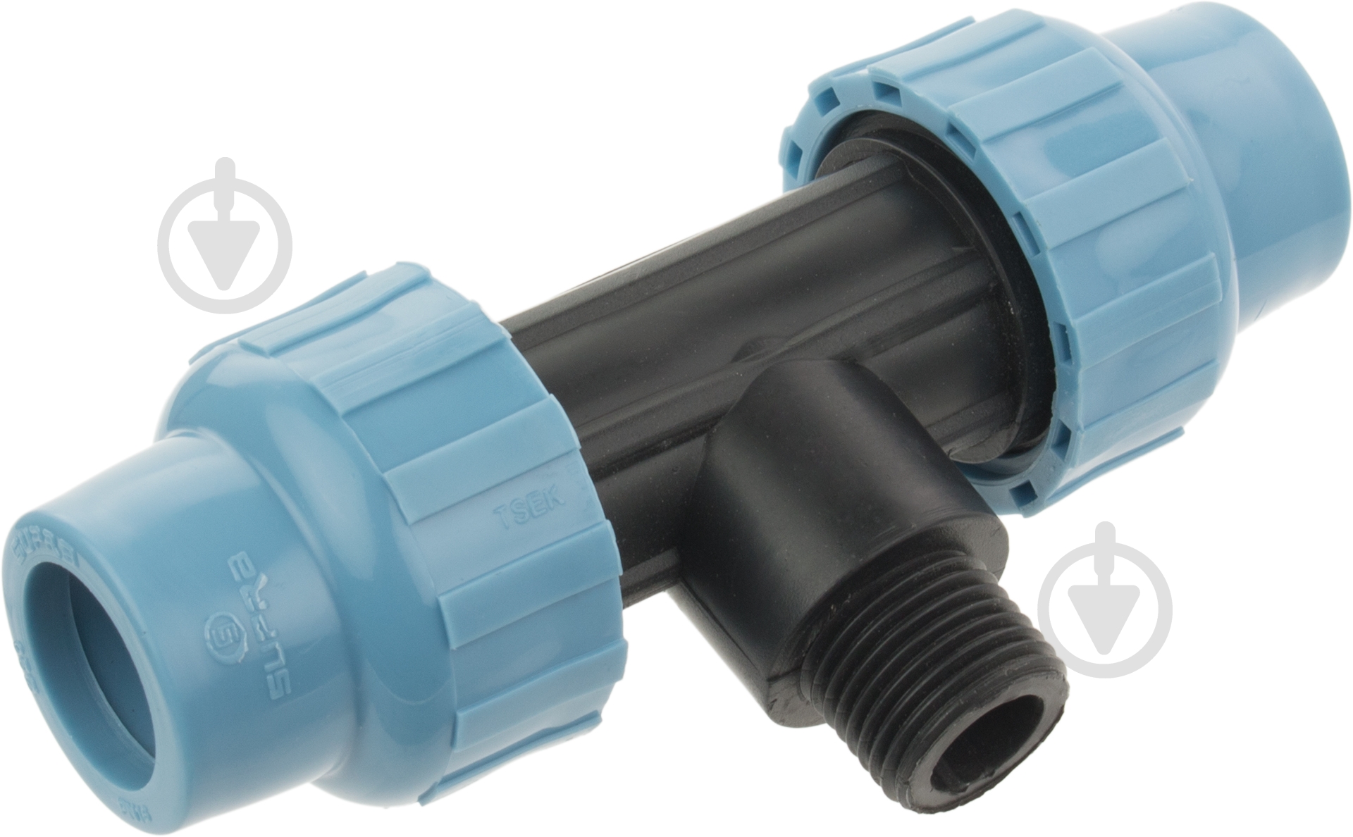 Тройник комбинированный наружная Supra d 20x1/2"x20 НР - фото 1 Тройник комбинированный наружная Supra d 20x1/2"x20 НР - фото 1