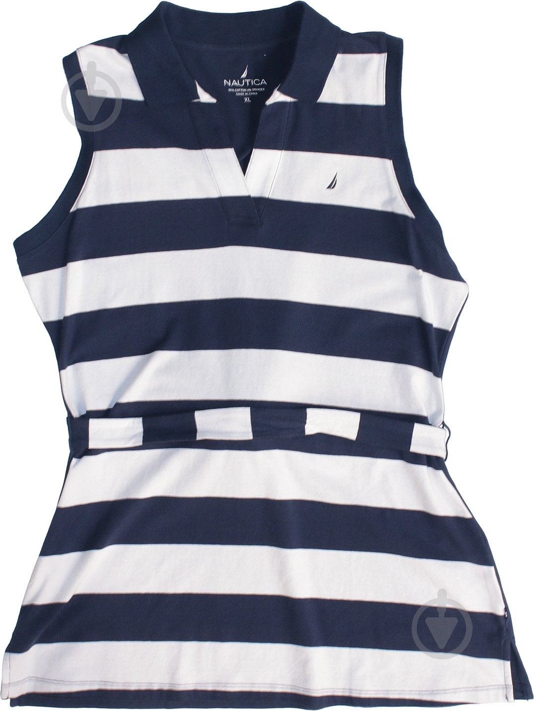 Поло Nautica null 419K2114NL р.XL белый с синим - фото 1