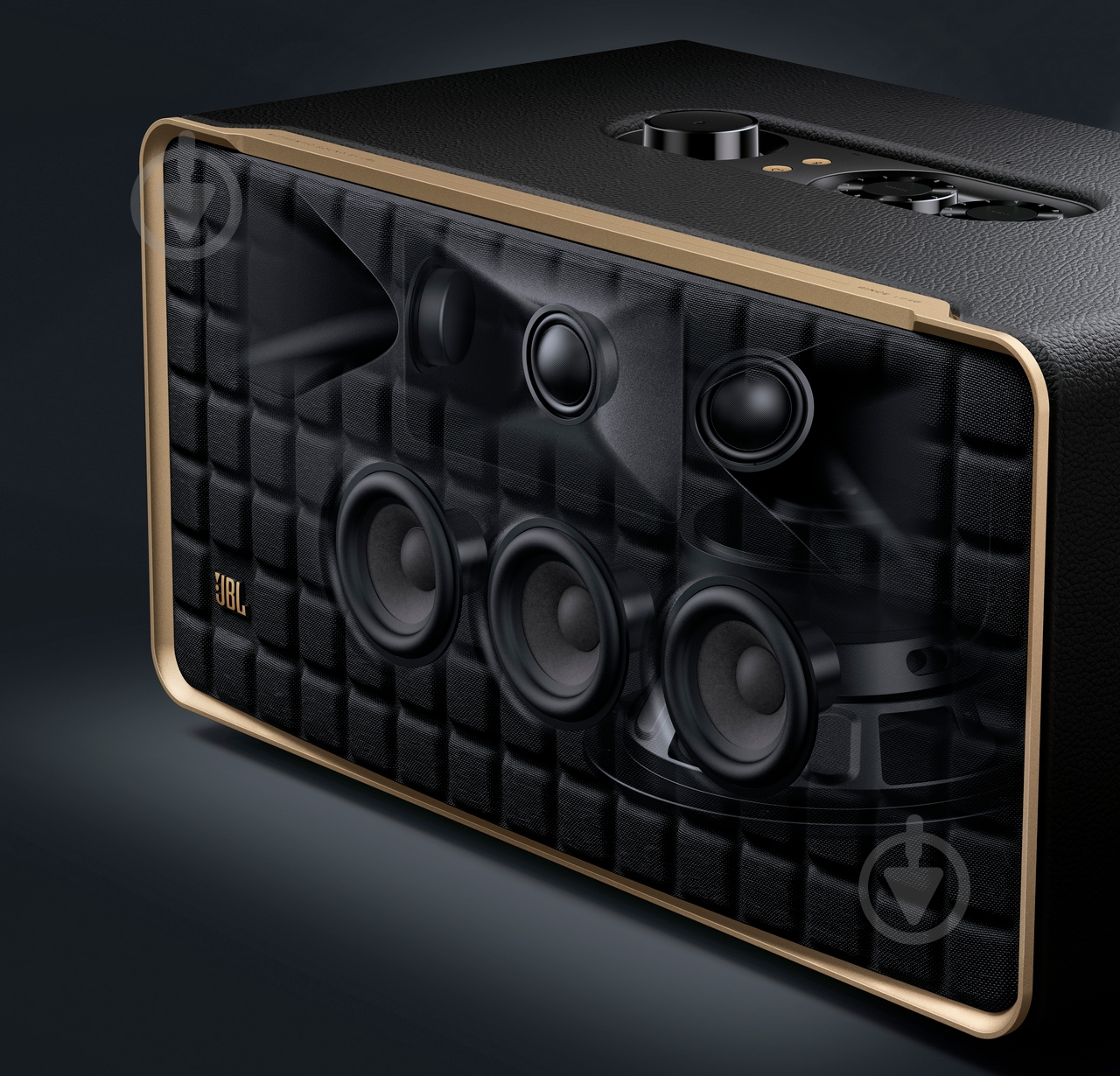 Акустическая система JBL Authentics 500 3.1 black (JBLAUTH500BLKEP) - фото 8