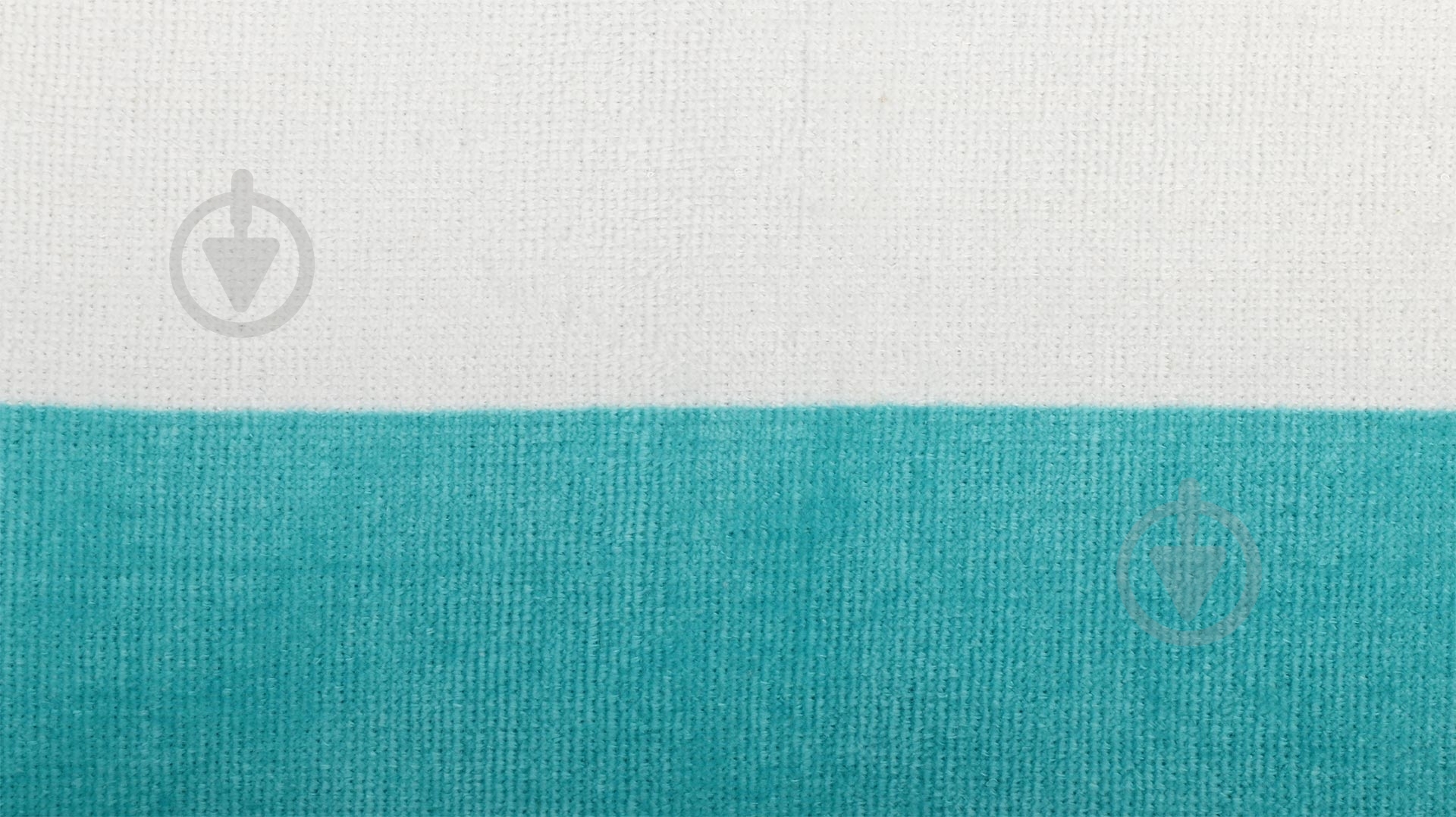 Полотенце пляжное Полоска 76x152 см ментол - фото 2