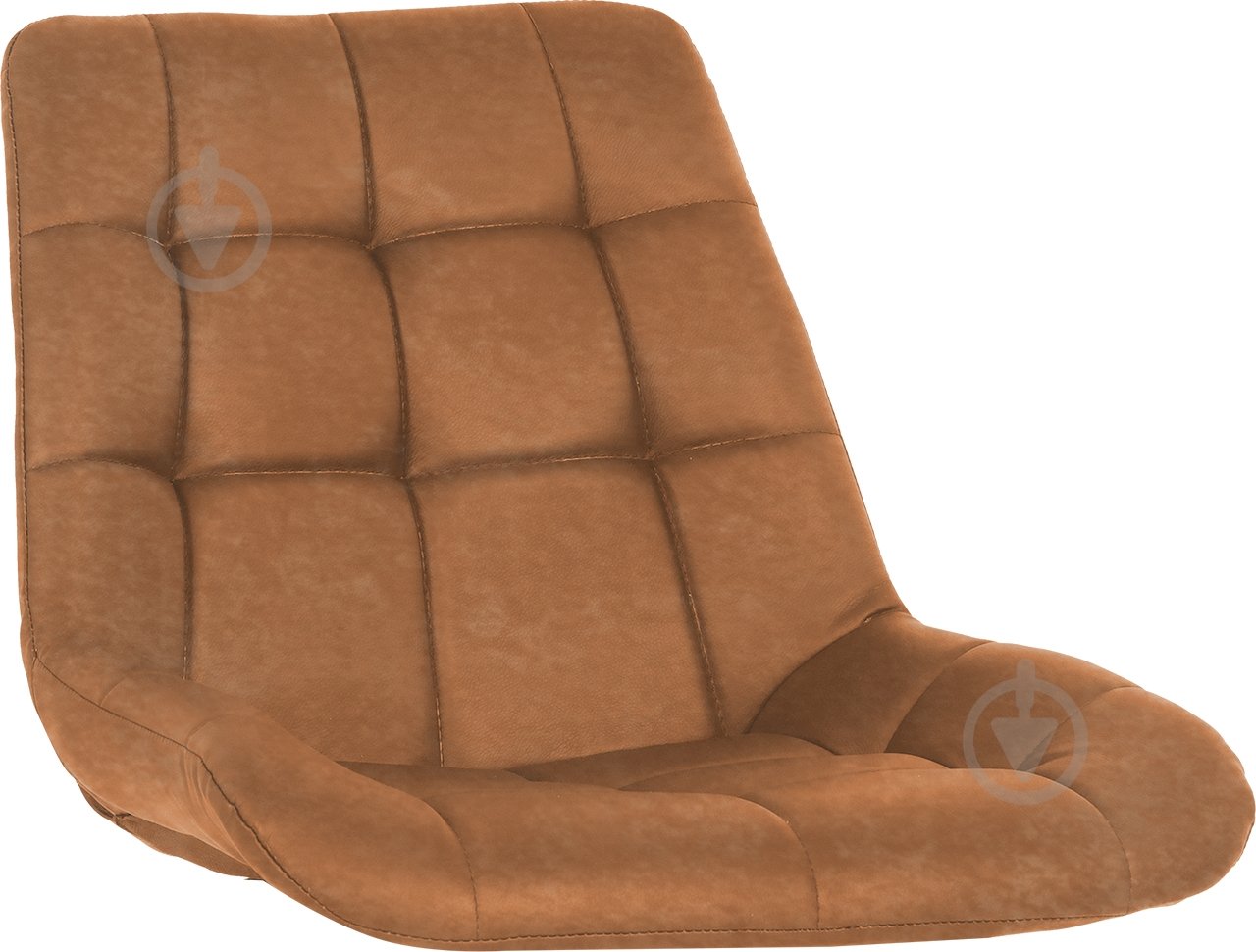 Сиденье для стула NICOLE (BOX-4) SQR (CH) ECO-13 кожезаменитель коричневый Nowy Styl - фото 1