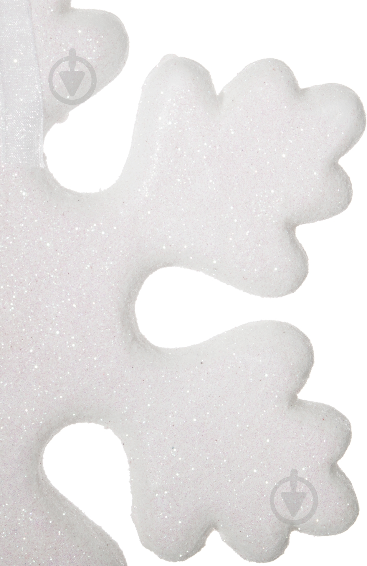 Декорація новорічна Сніжинка 15 см SDK3985W - фото 2