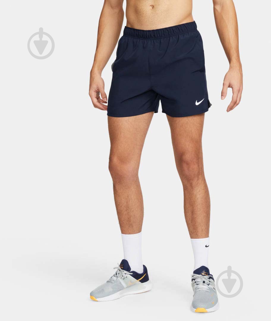 Шорти Nike DF CHALLENGER 5BF SHORT DV9363-451 р. L синій - фото 1