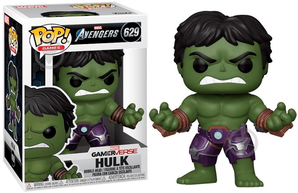 Фигурка Funko POP! Marvel - Hulk (FUN2549478) - фото 1 Фигурка Funko POP! Marvel - Hulk (FUN2549478) - фото 1