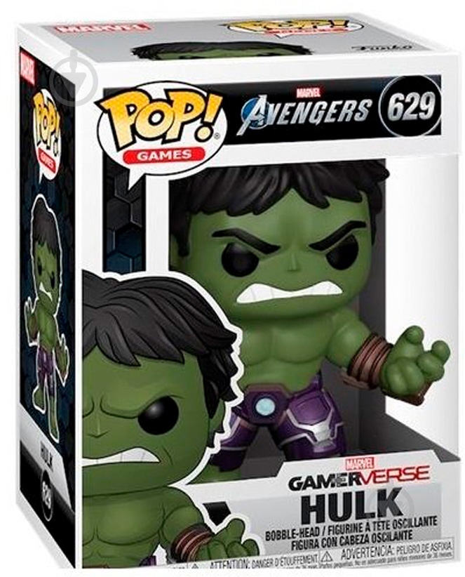Фигурка Funko POP! Marvel - Hulk (FUN2549478) - фото 2 Фигурка Funko POP! Marvel - Hulk (FUN2549478) - фото 2