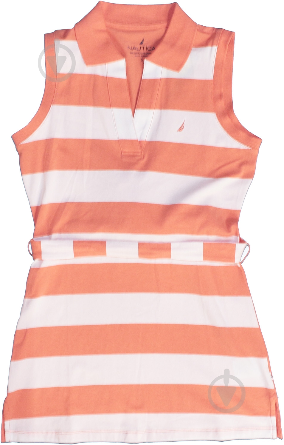 Поло Nautica null 419K2118LC р.XS белый с оранжевым - фото 1