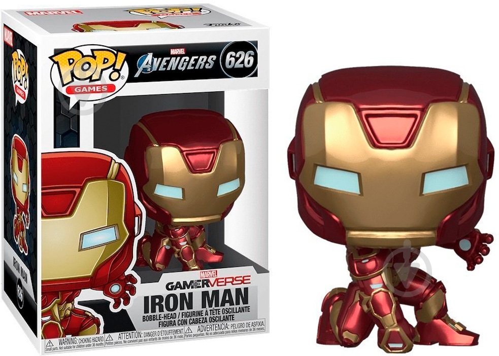Фигурка Funko POP! Marvel - Iron Man (FUN2549475) - фото 6